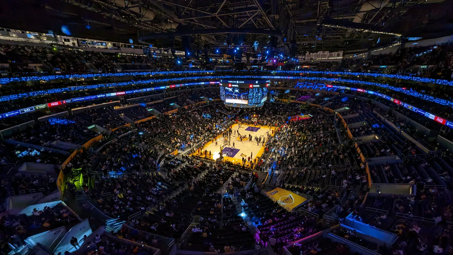 Crypto.com Arena i Los Angeles, Lakers hemmaarena.